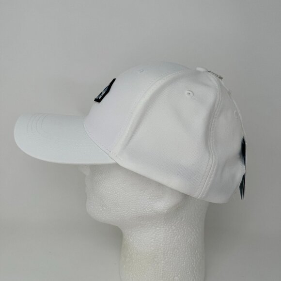 NWT Tommy Bahama Golf Snapback Hat Beach Margarita Spellout Mens White Floral - Picture 6 of 6